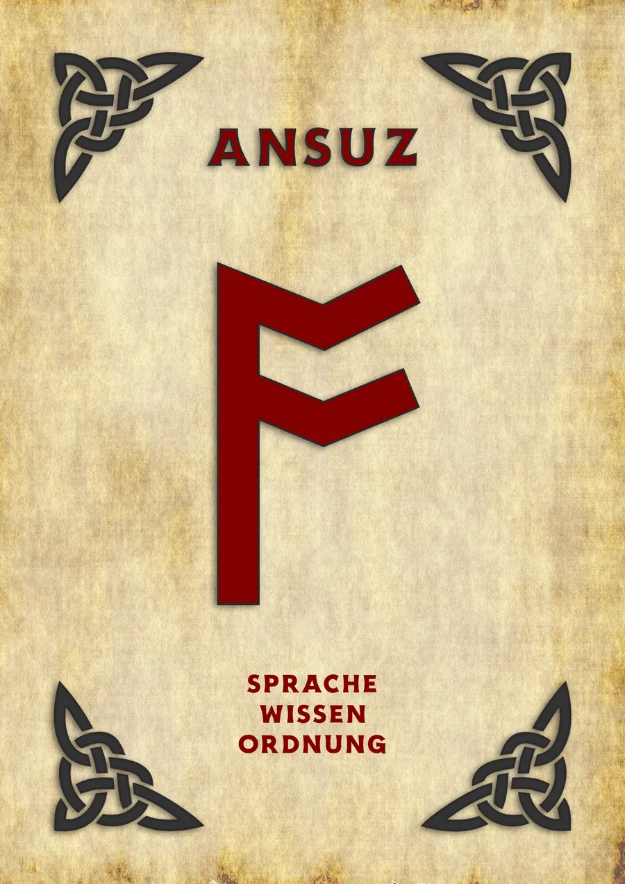 Runen der Wikinger: Ansuz