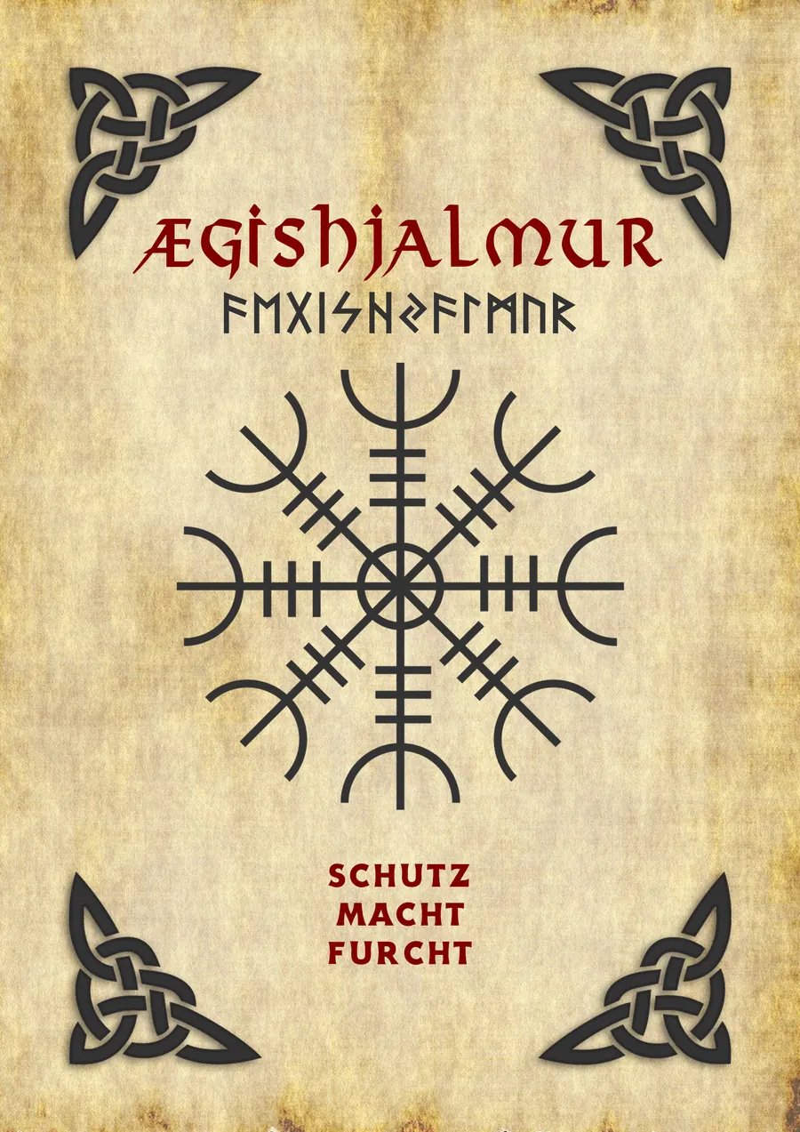 Symbole der Wikinger: Aegishjalmur