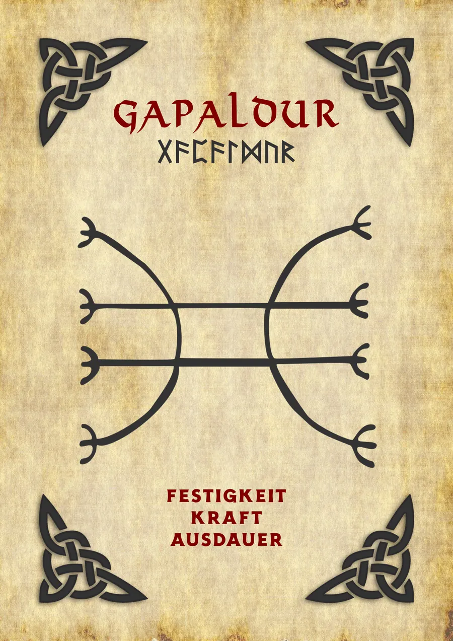 Symbole der Wikinger: Gapaldur