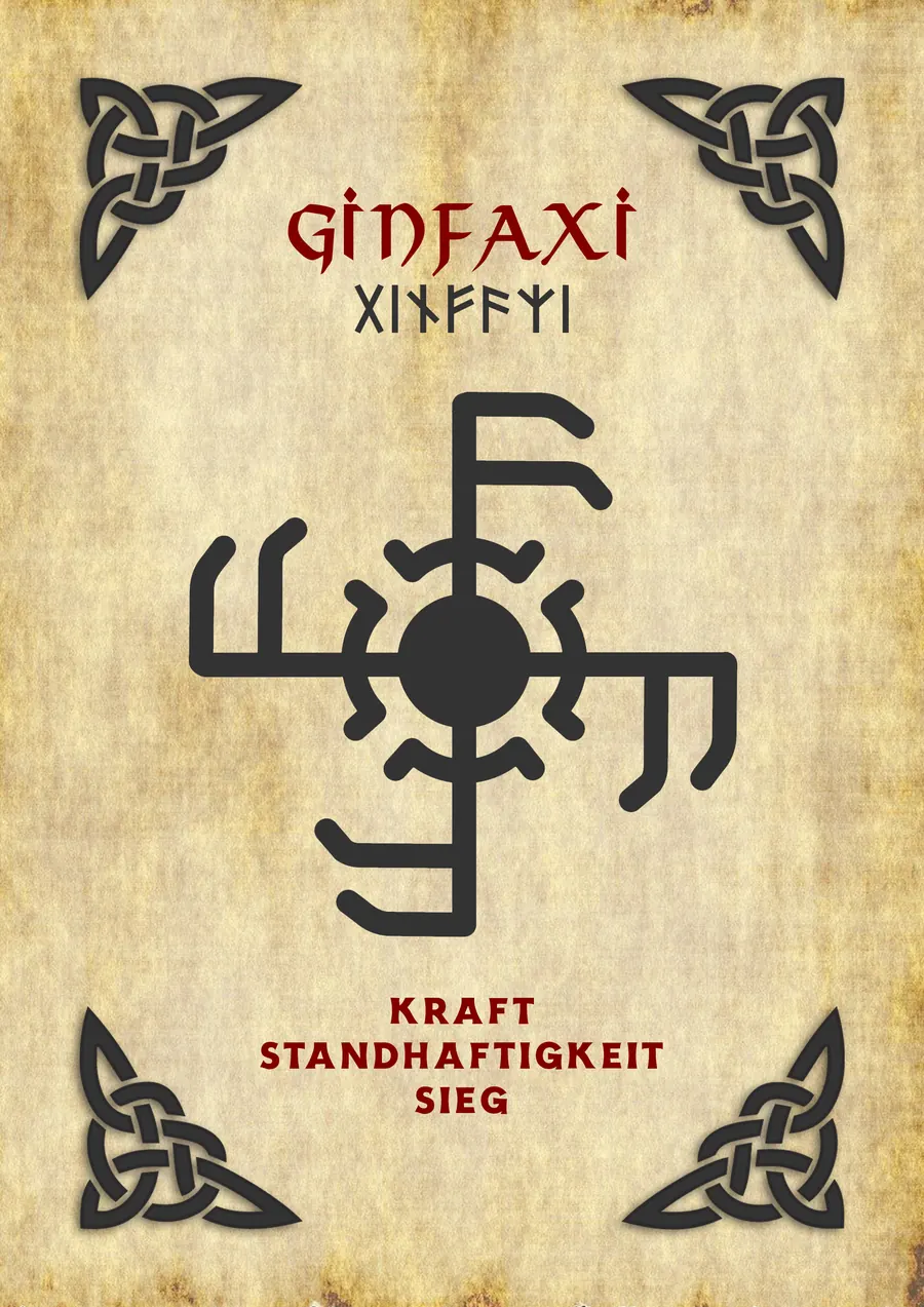 Symbole der Wikinger: Ginfaxi