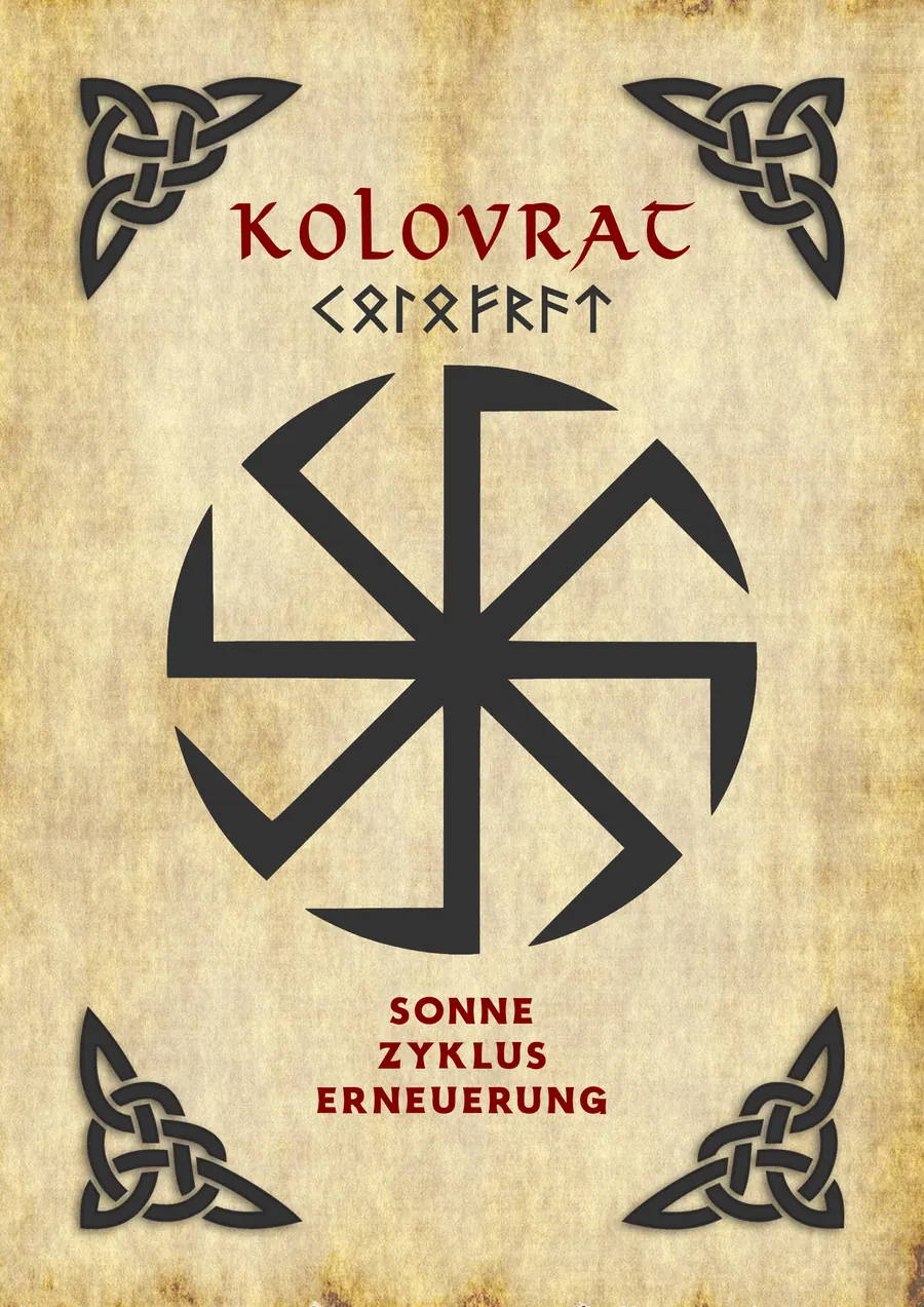 Symbole der Wikinger: Kolovrat