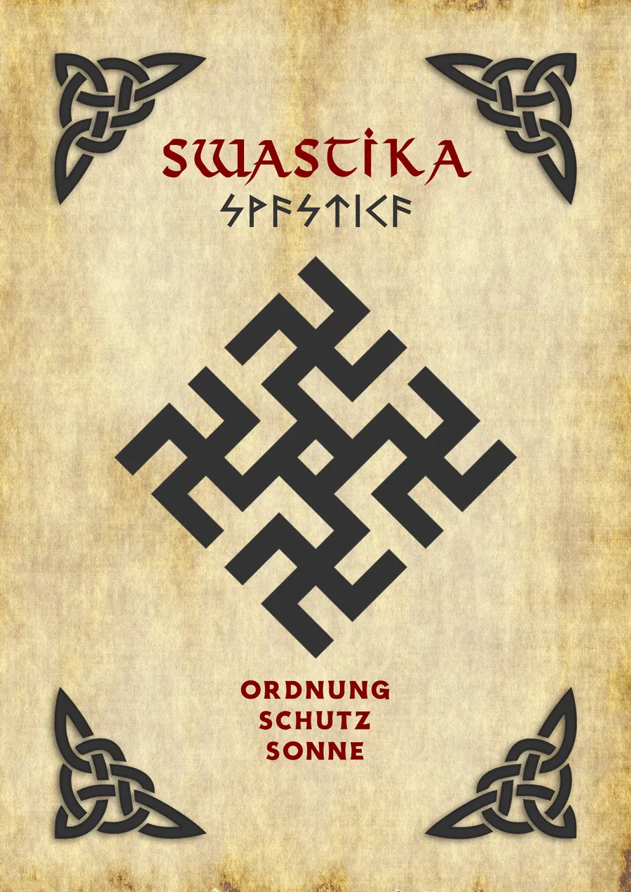 Symbole der Wikinger: Swastika