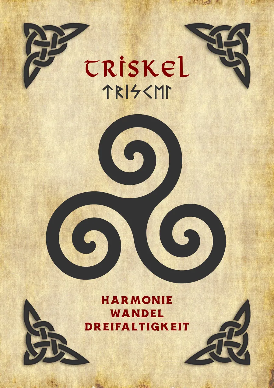 Symbole der Wikinger: Triskel