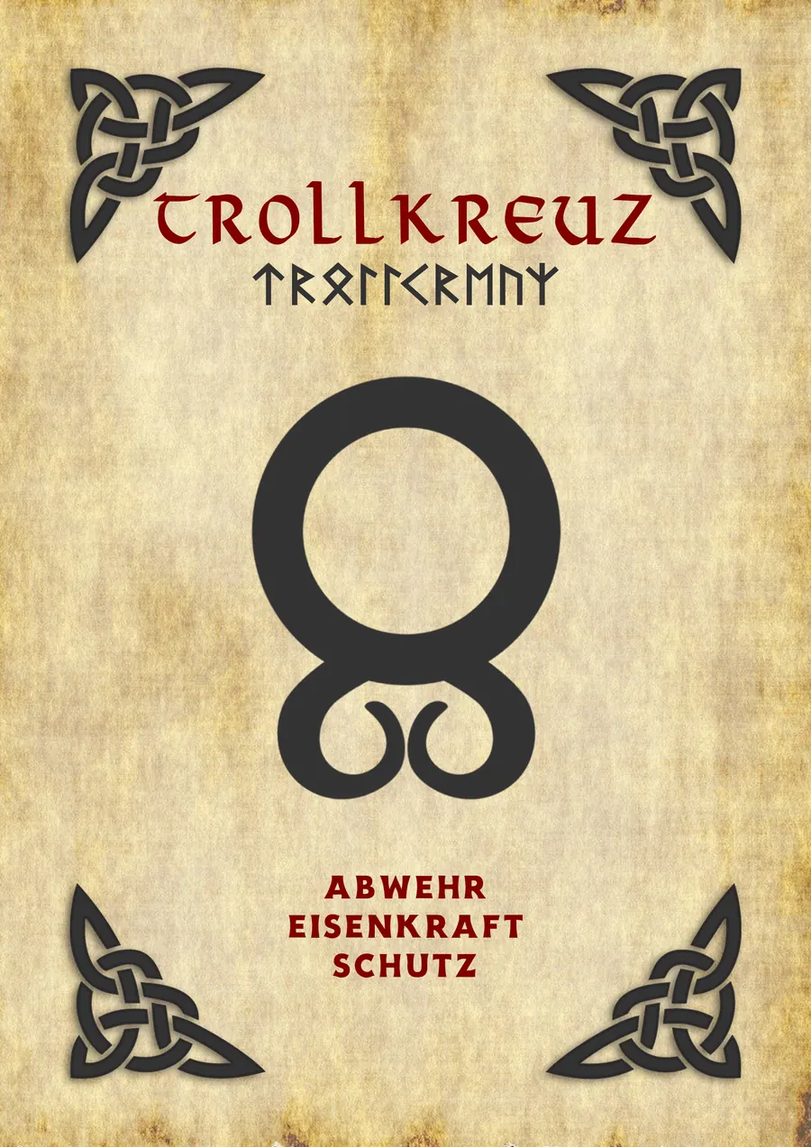 Symbole der Wikinger: Trollkreuz