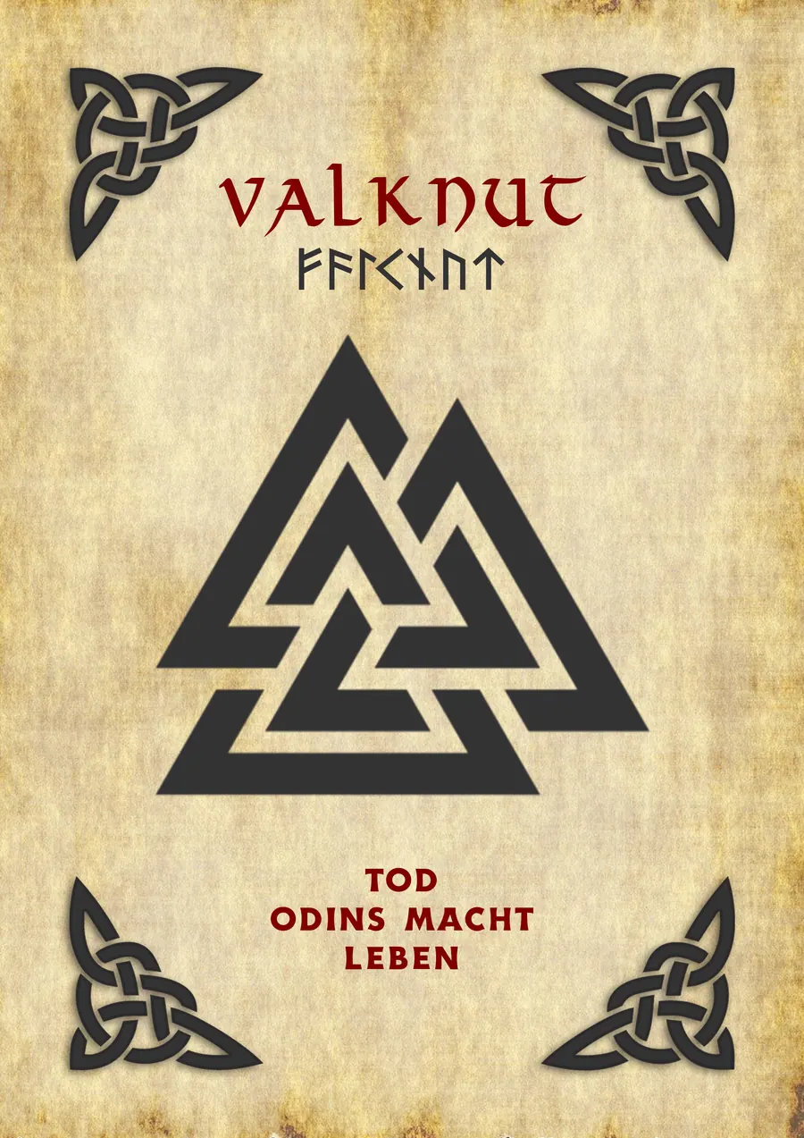 Symbole der Wikinger: Valknut