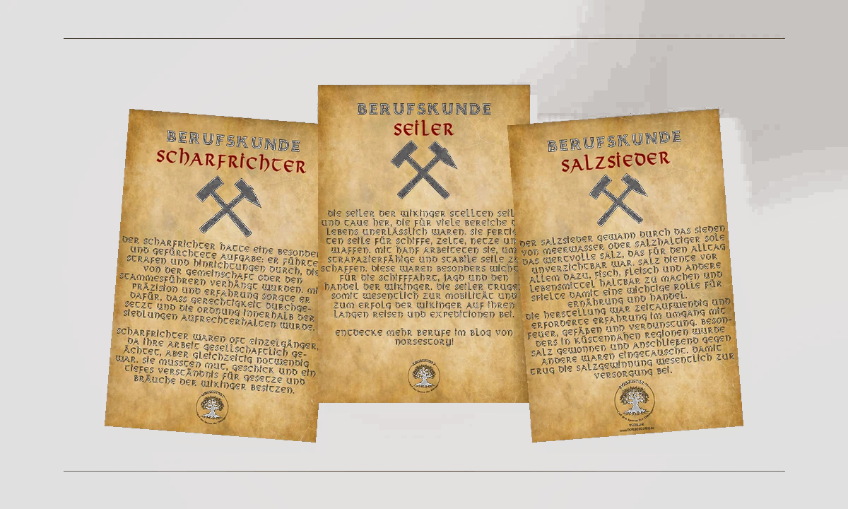 Drei Kundgaben aus der Berufskunde