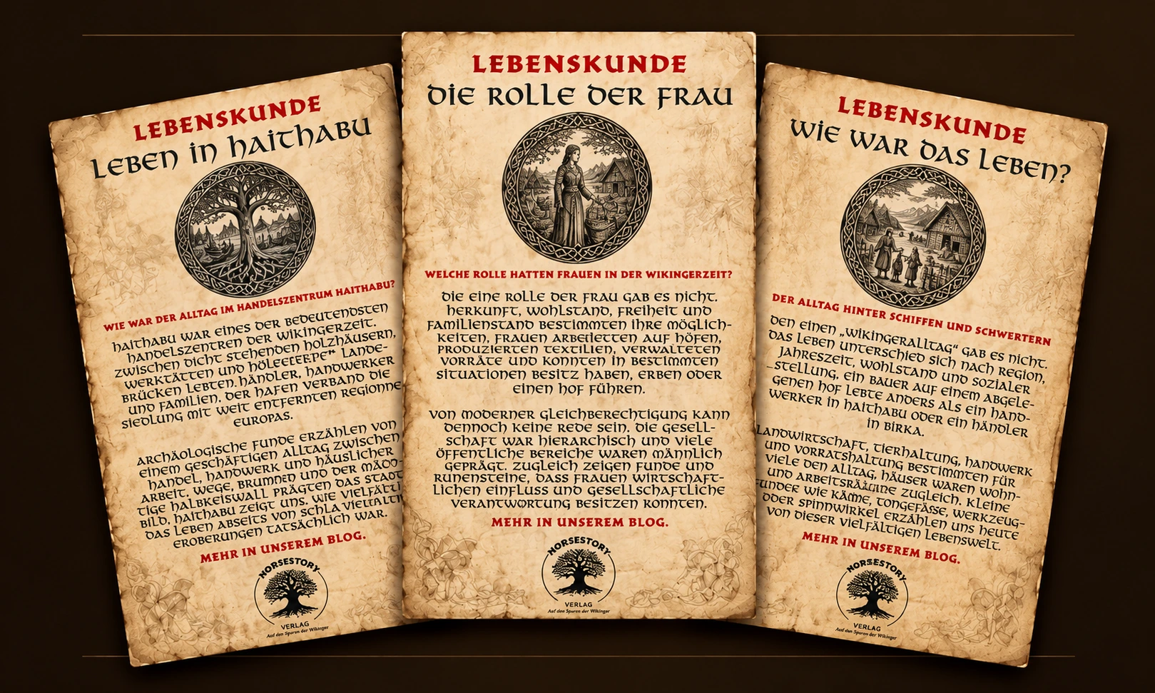 Drei Kundgaben aus der Lebenskunde
