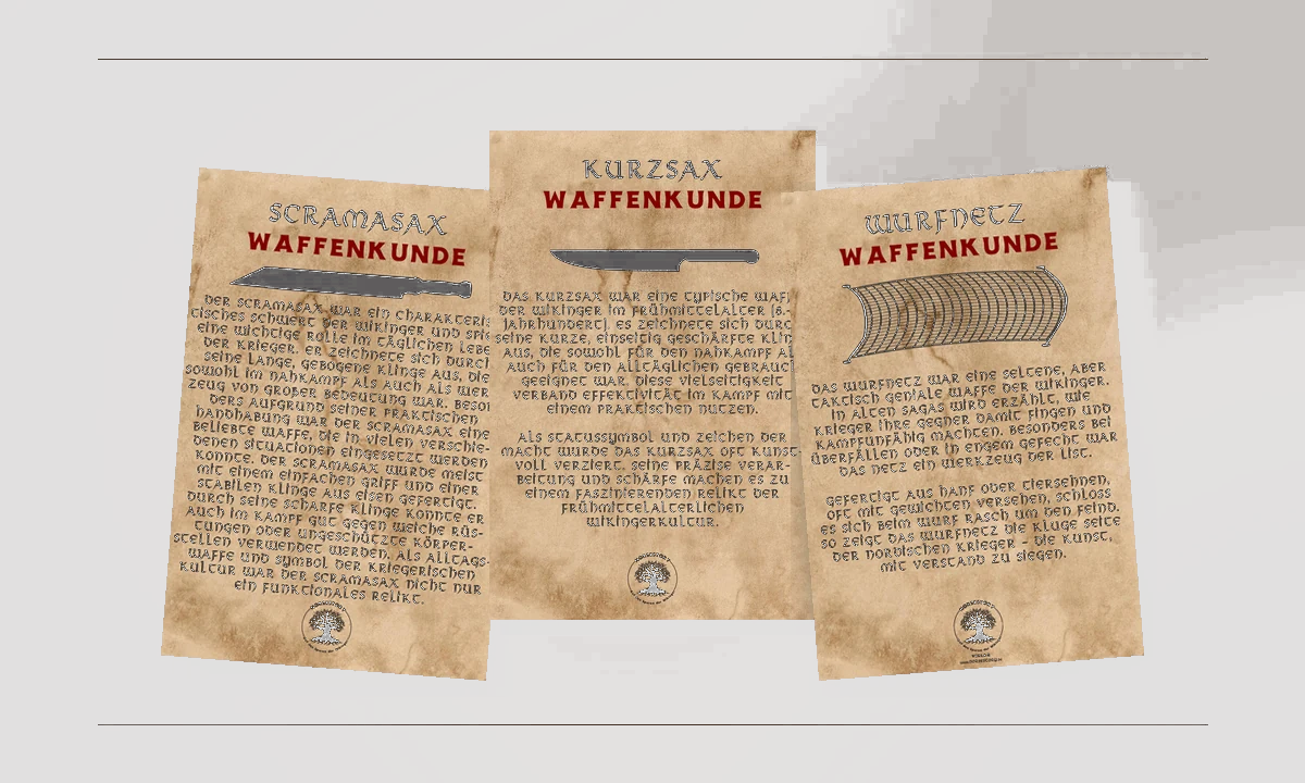 Drei Kundgaben aus der Waffenkunde