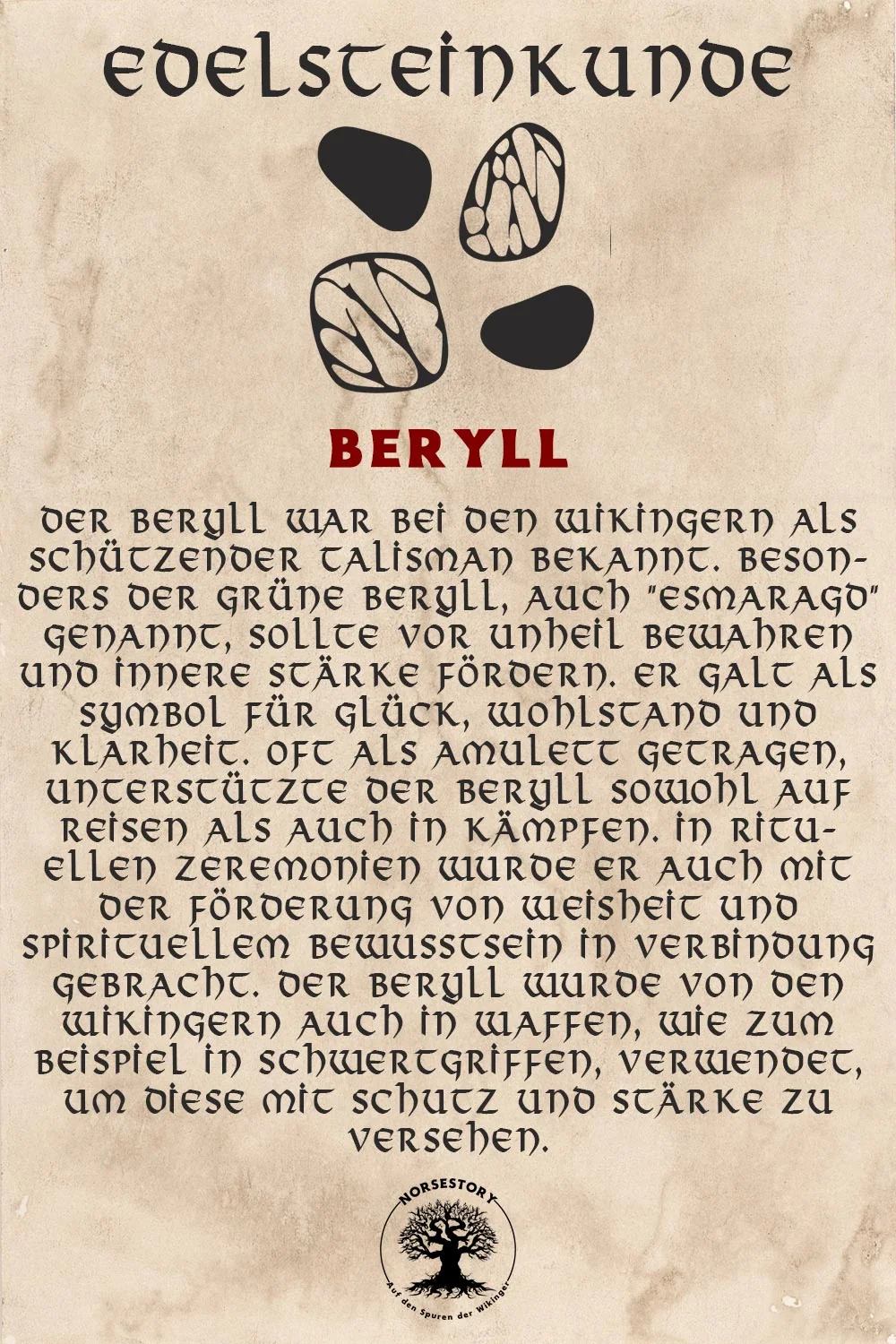 Kundgabe aus der Edelsteinkunde