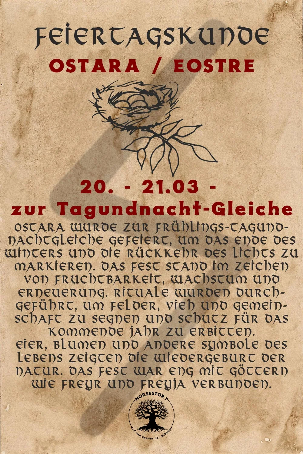 Kundgabe aus der Feiertagskunde