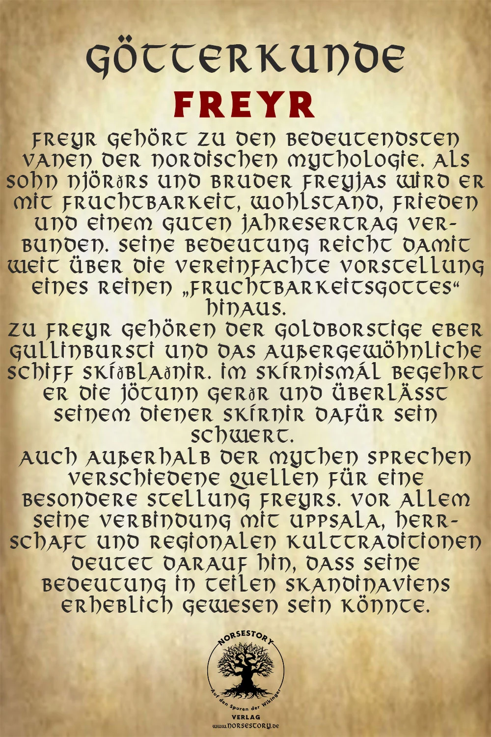 Kundgabe aus der Götterkunde