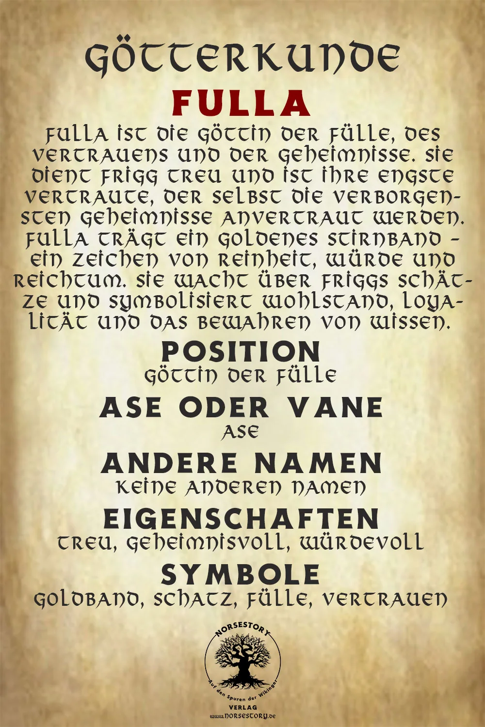 Kundgabe aus der Götterkunde