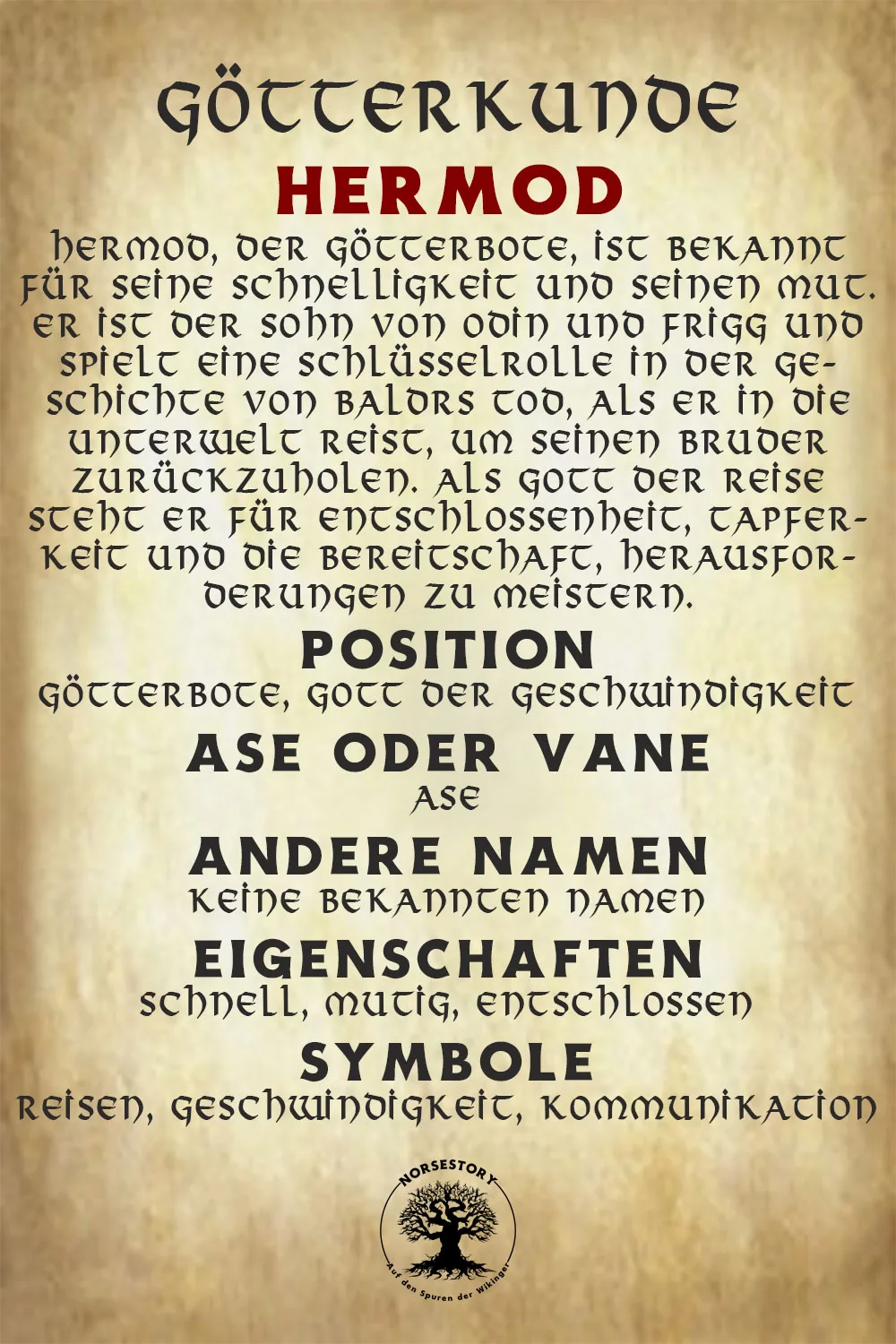 Kundgabe aus der Götterkunde