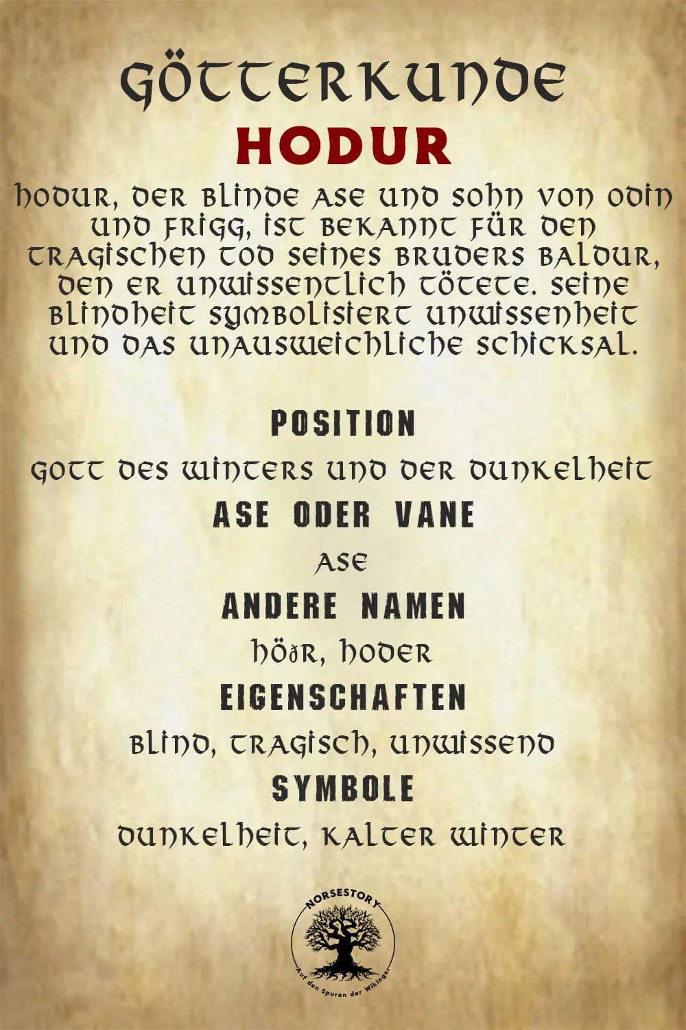 Kundgabe aus der Götterkunde