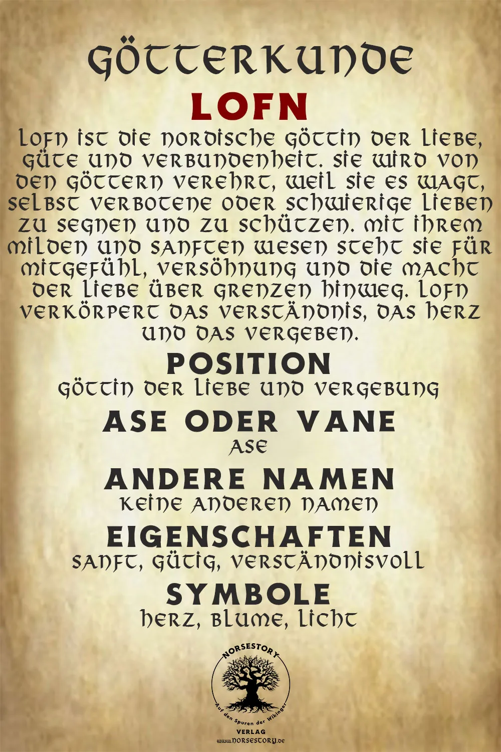 Kundgabe aus der Götterkunde