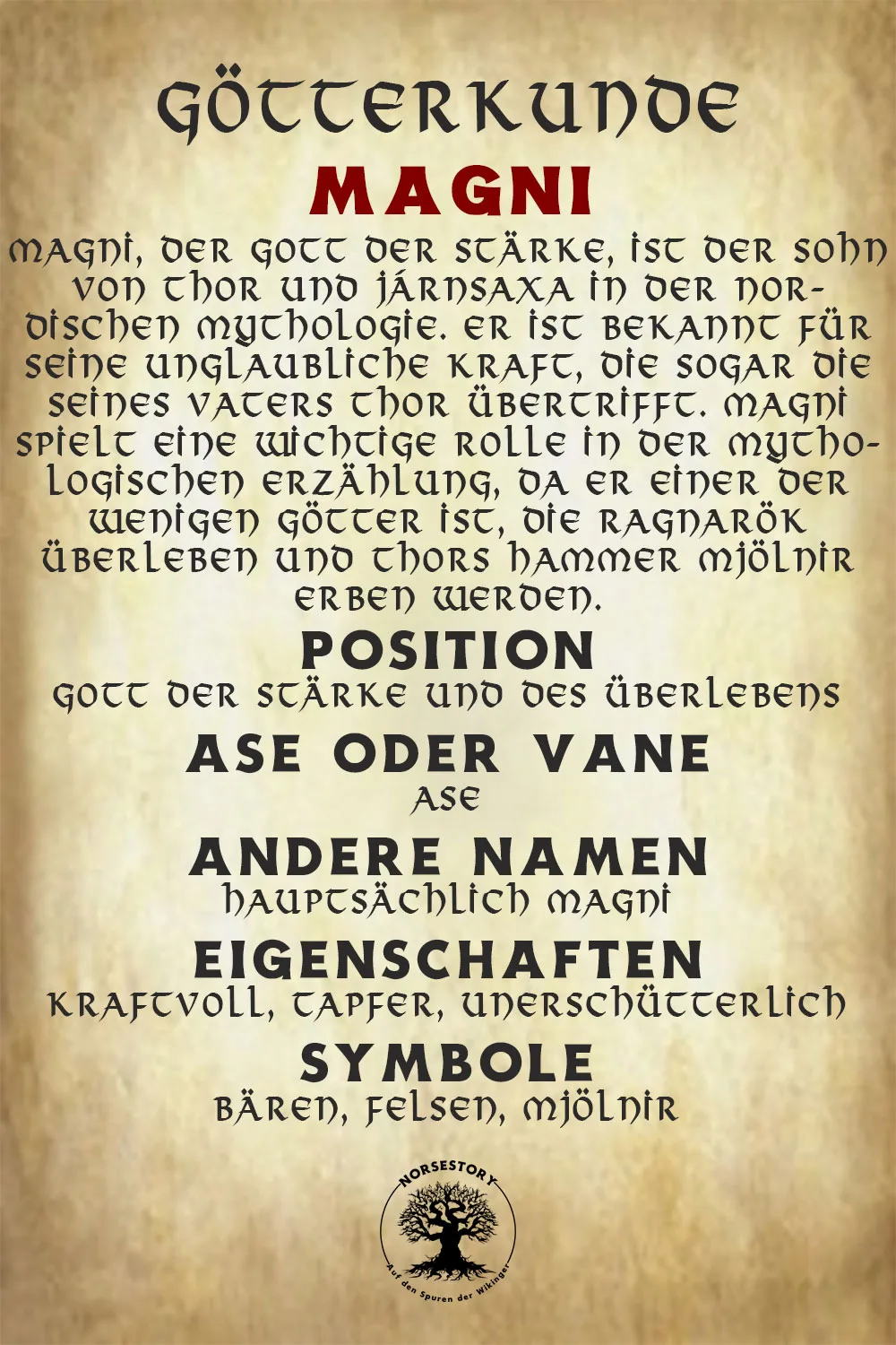 Kundgabe aus der Götterkunde