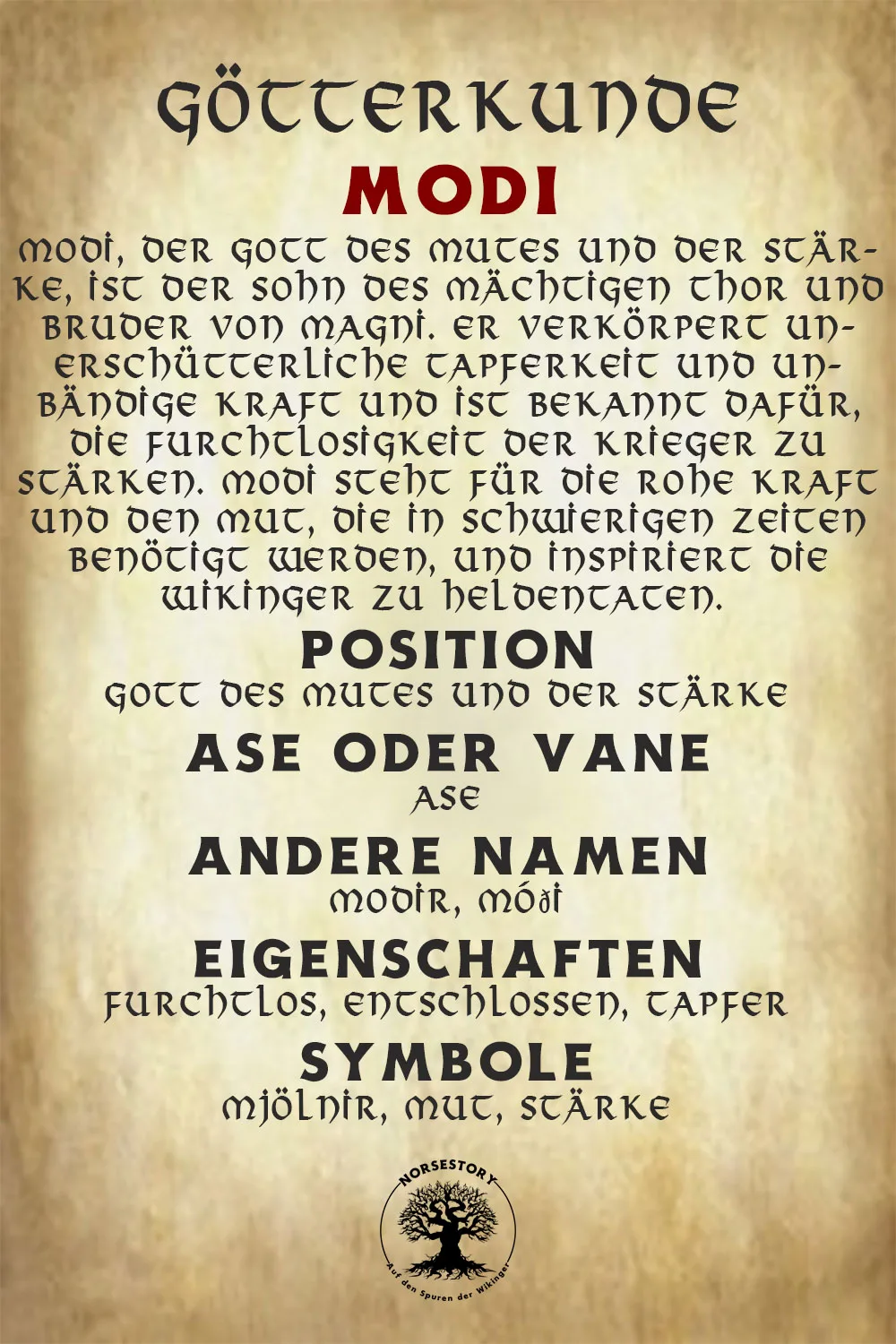 Kundgabe aus der Götterkunde