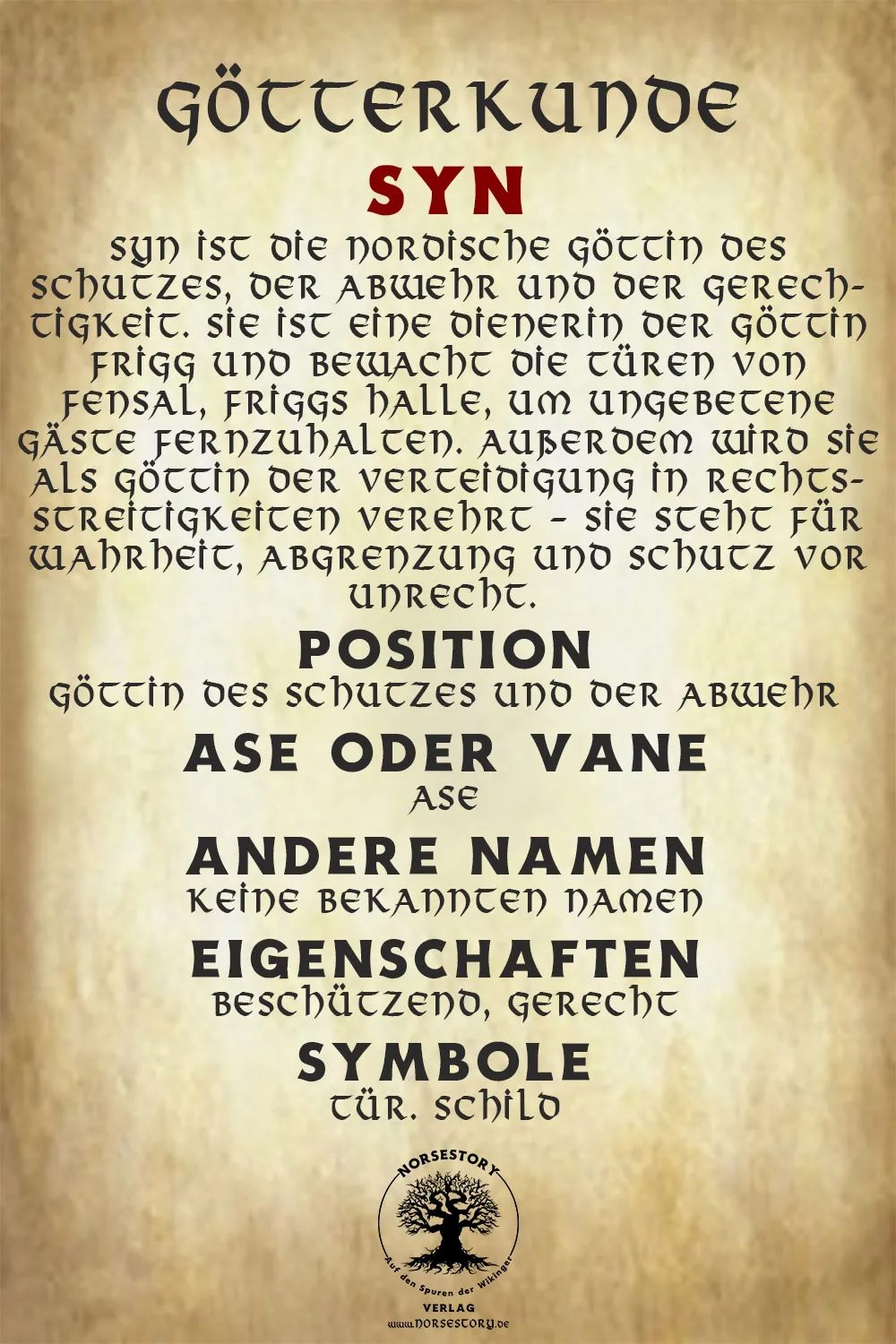 Kundgabe aus der Götterkunde