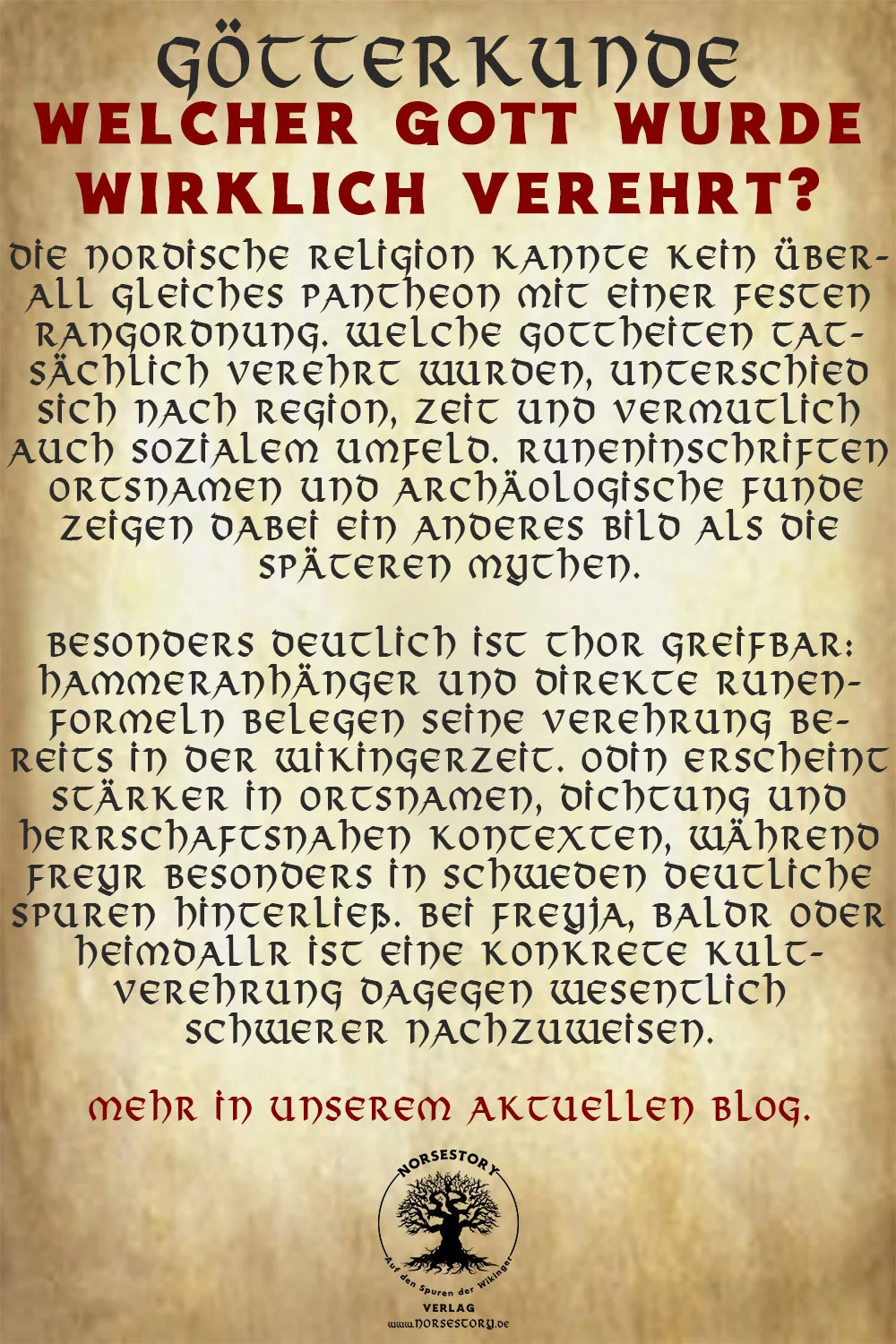 Kundgabe aus der Götterkunde