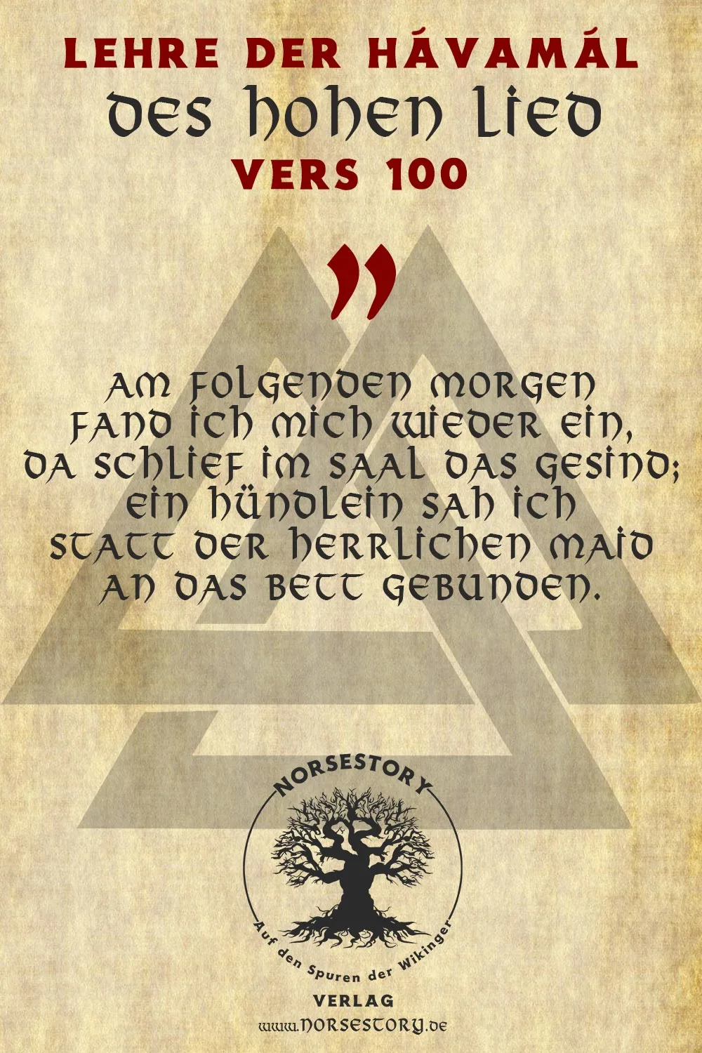 Kundgabe aus der Hávamál