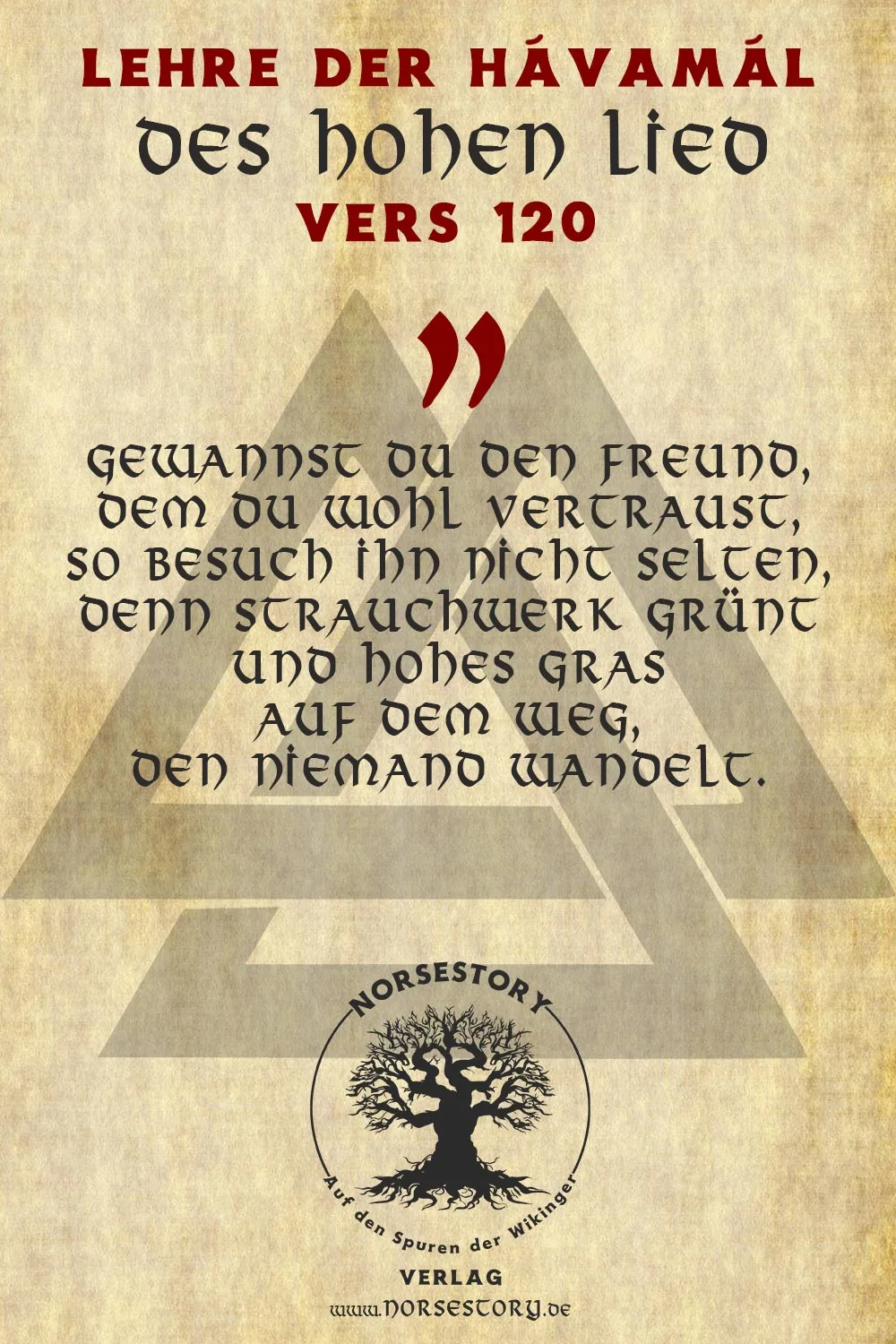 Kundgabe aus der Hávamál