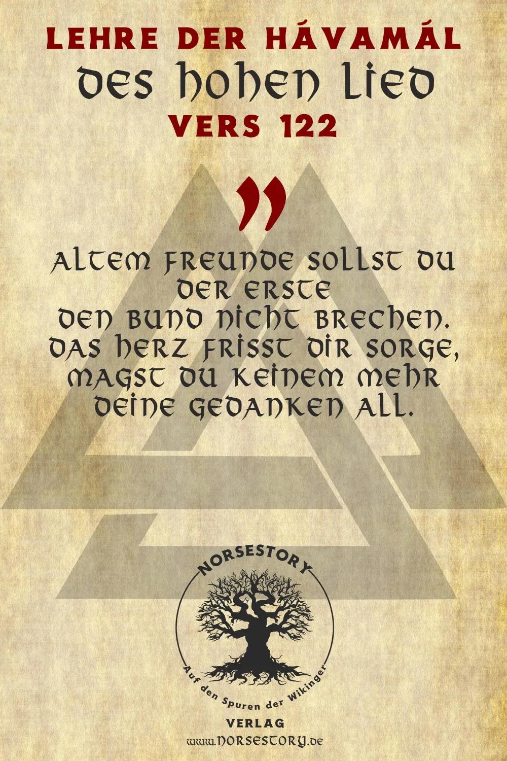Kundgabe aus der Hávamál