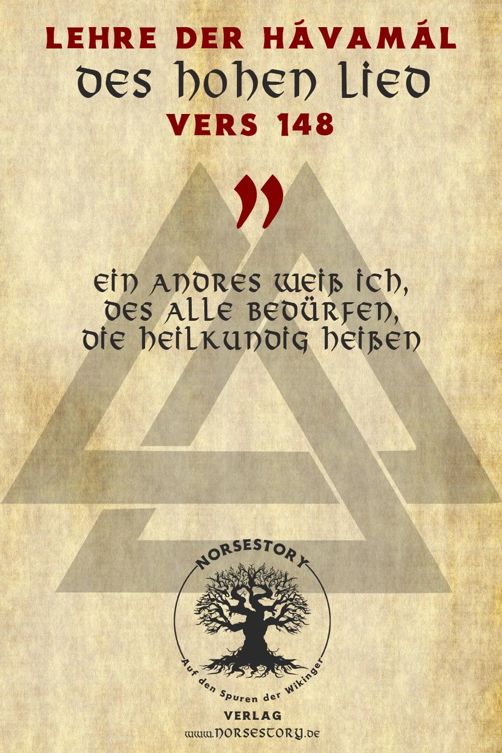 Kundgabe aus der Hávamál