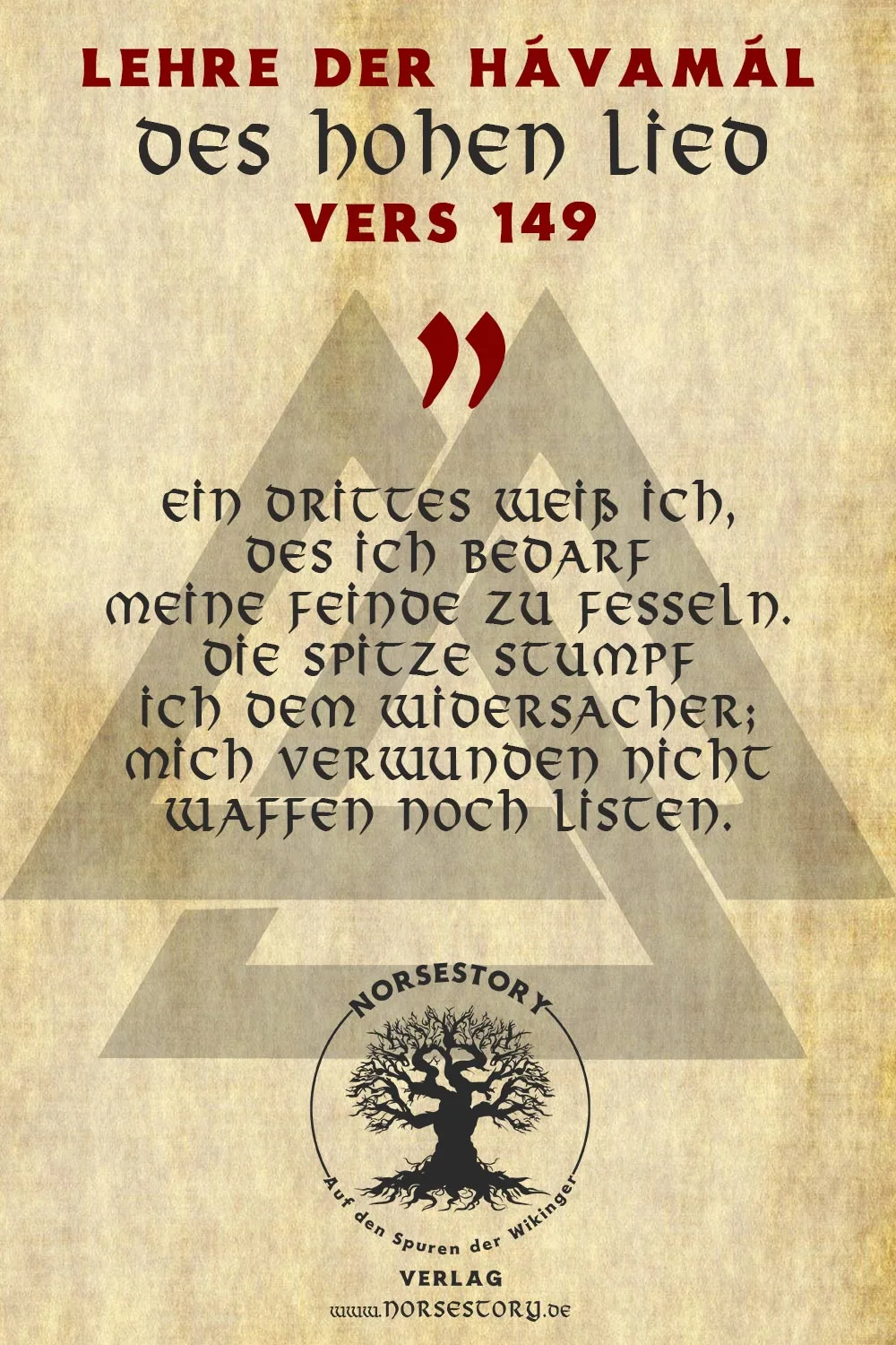 Kundgabe aus der Hávamál