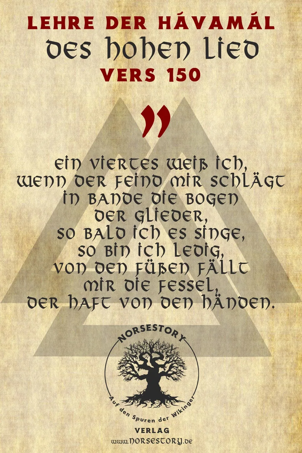 Kundgabe aus der Hávamál