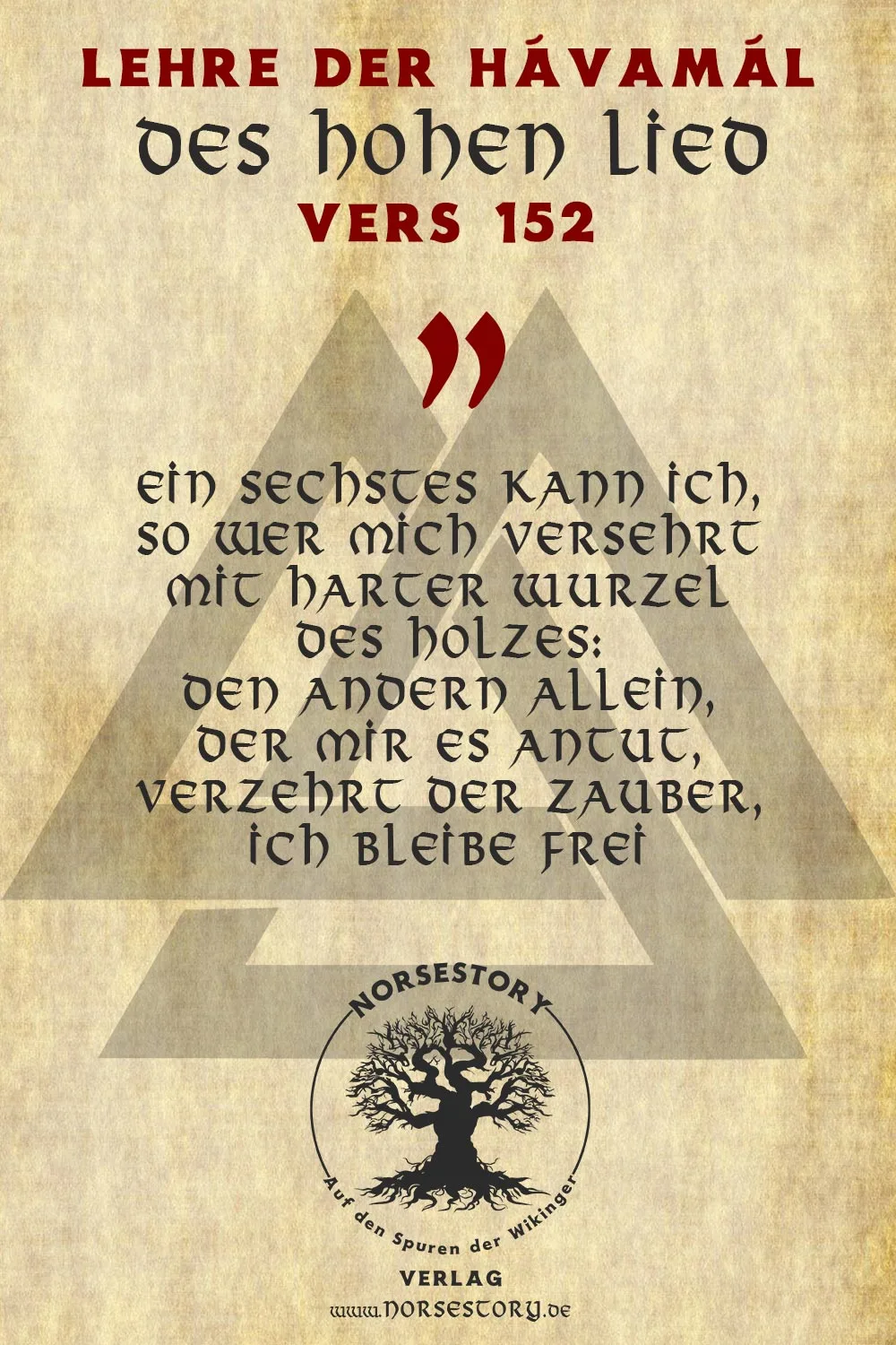 Kundgabe aus der Hávamál