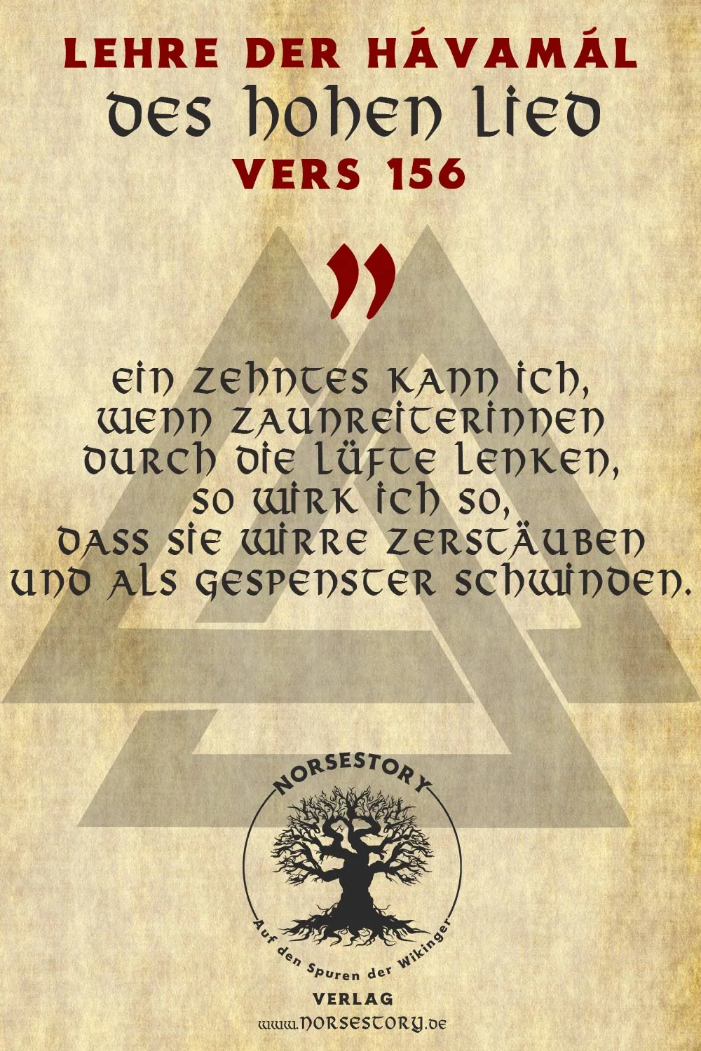 Kundgabe aus der Hávamál