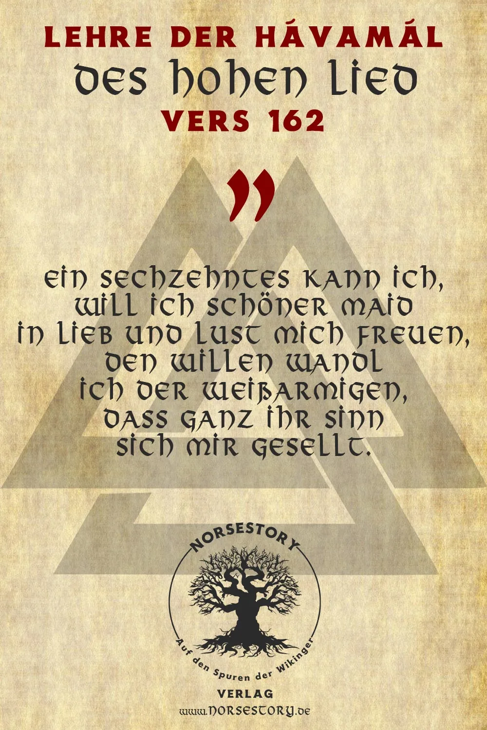 Kundgabe aus der Hávamál