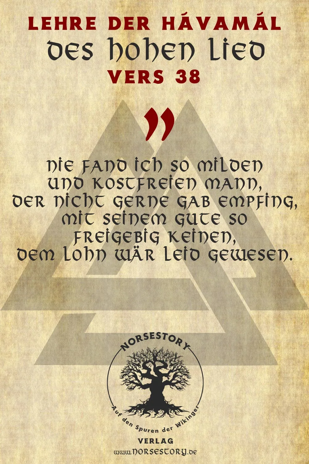 Kundgabe aus der Hávamál