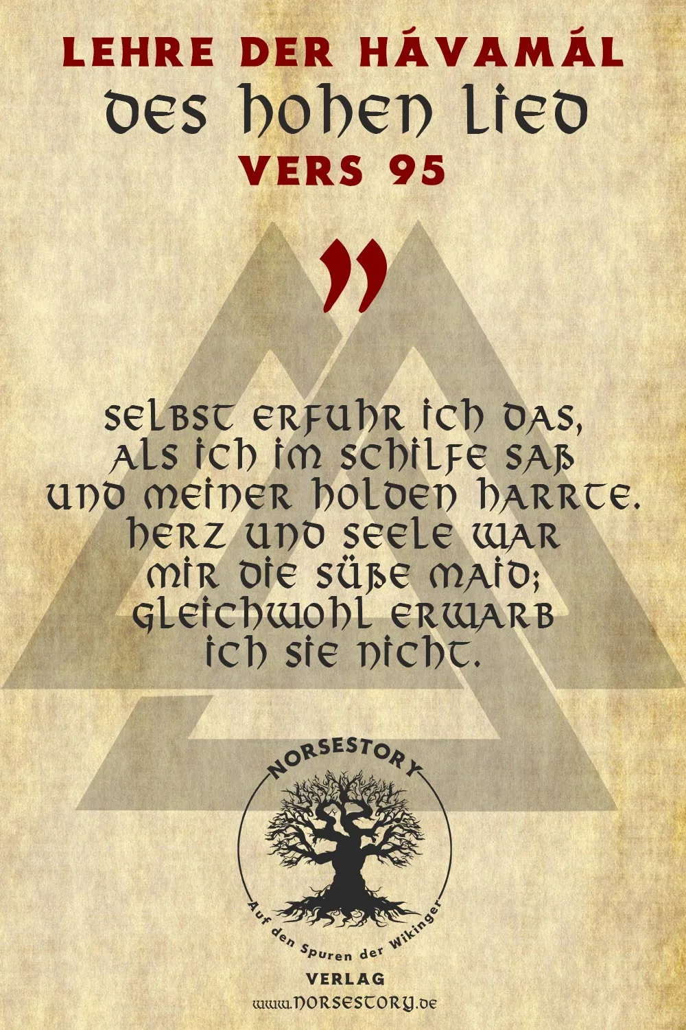 Kundgabe aus der Hávamál