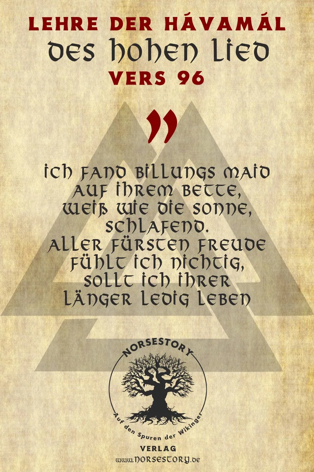 Kundgabe aus der Hávamál