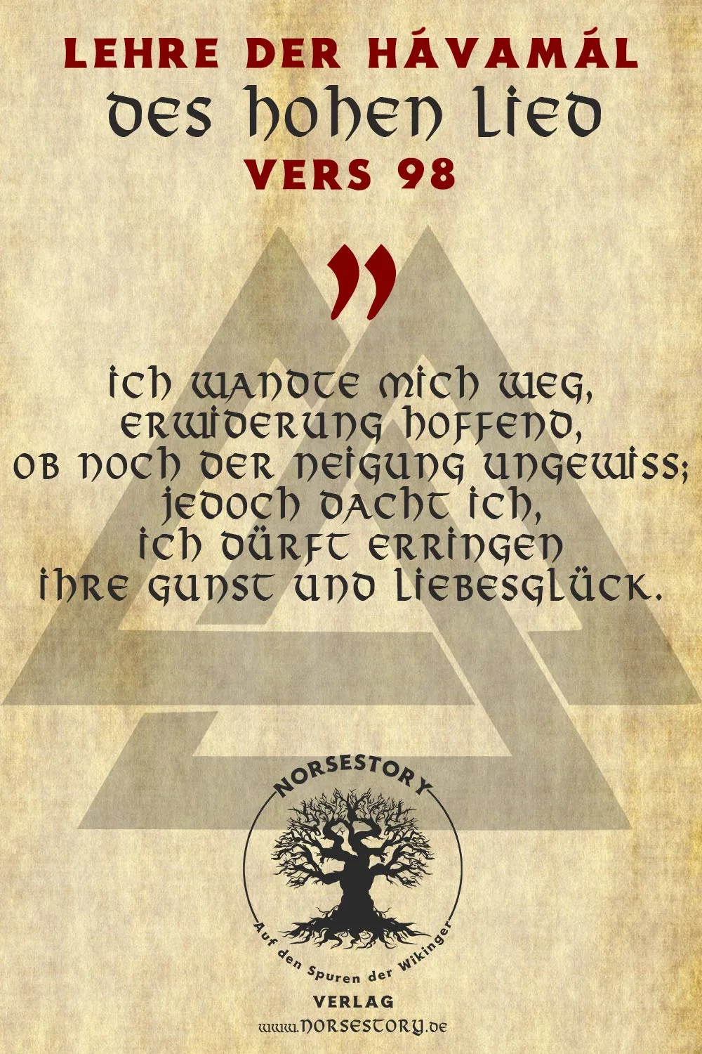 Kundgabe aus der Hávamál