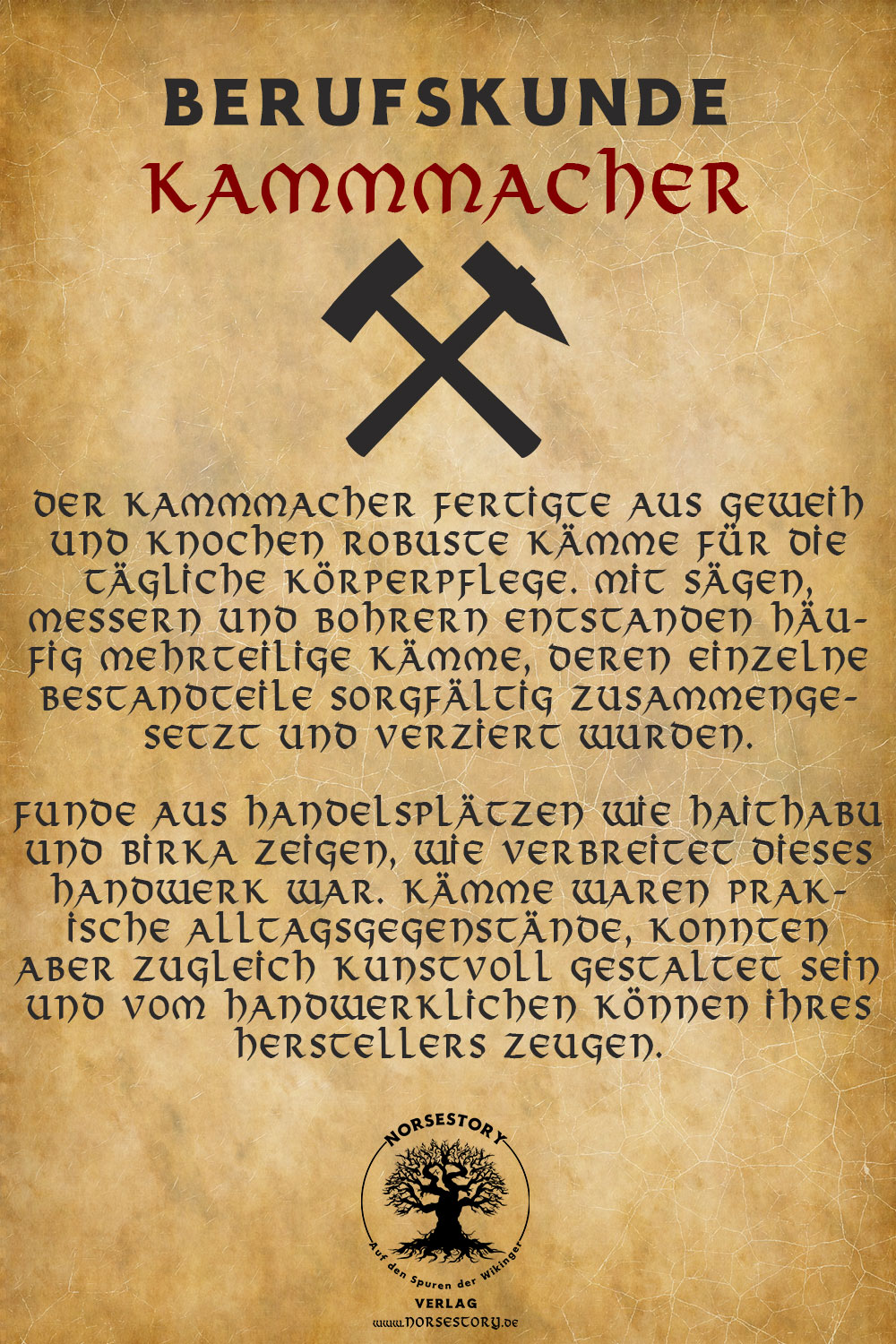 Kundgabe Berufskunde: Kammmacher