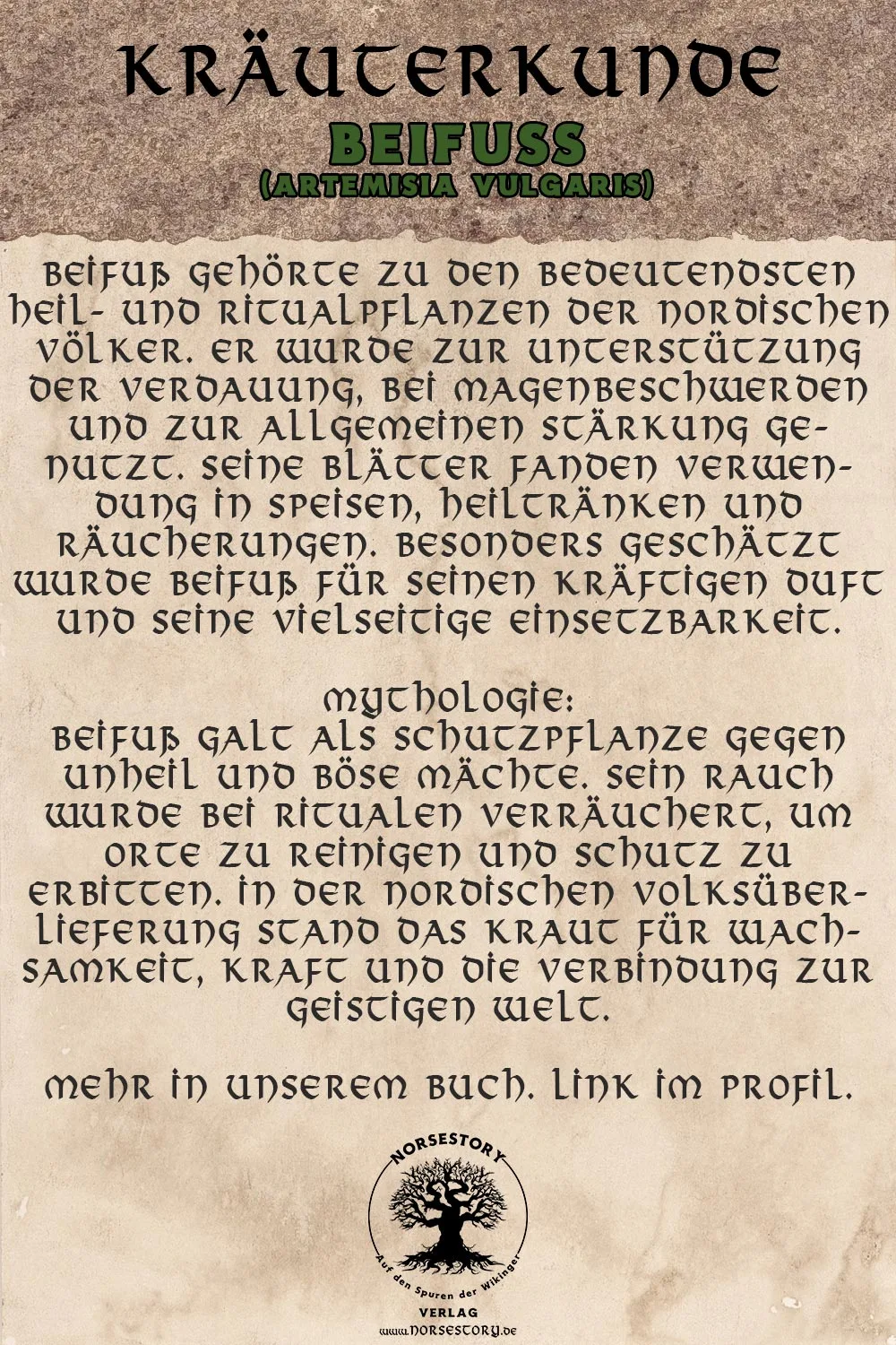 Kundgabe aus der Kräuterkunde