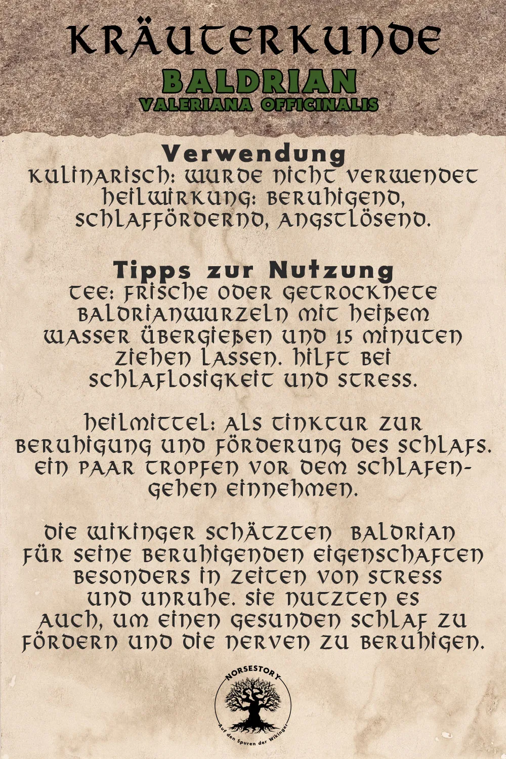Kundgabe aus der Kräuterkunde