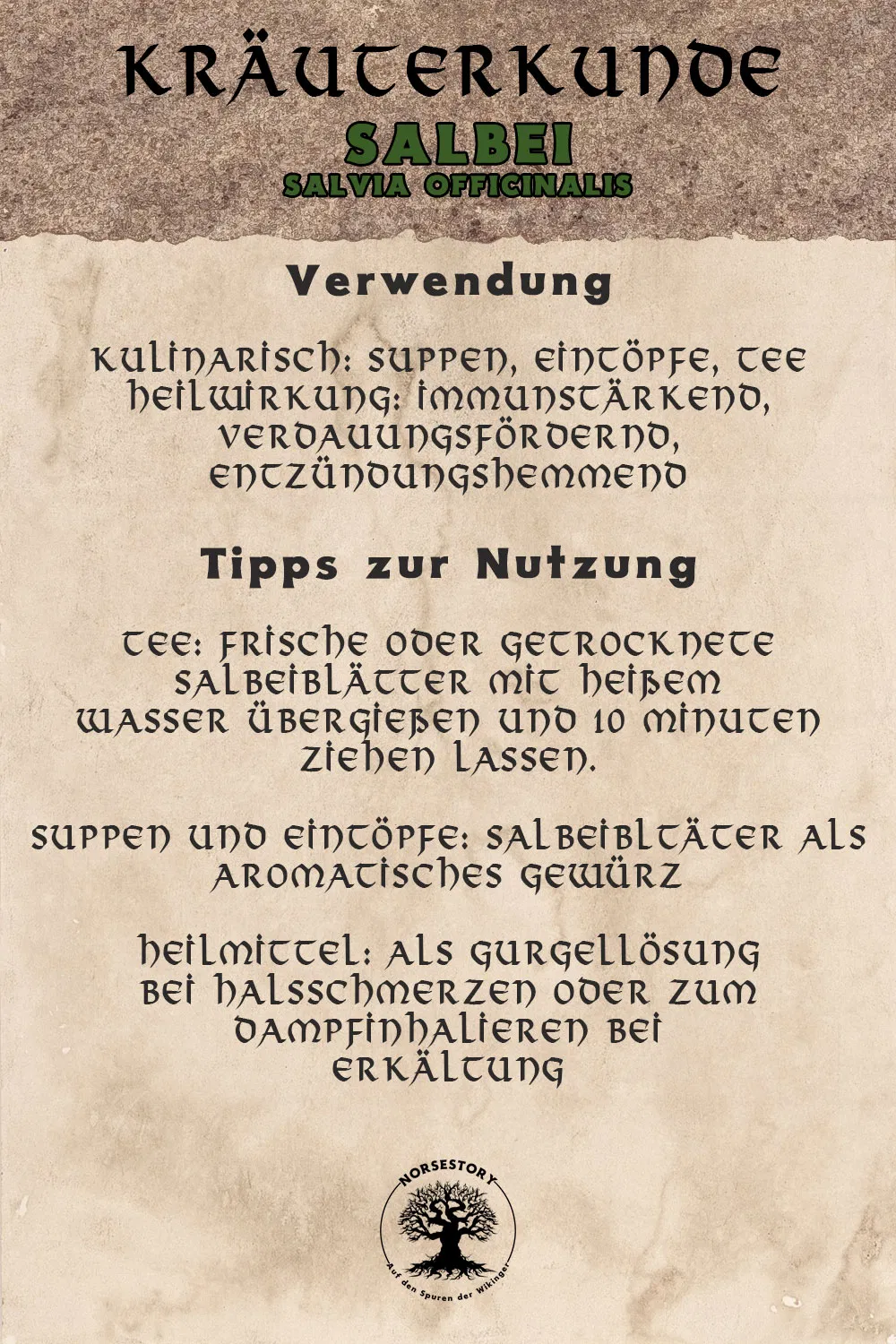Kundgabe aus der Kräuterkunde