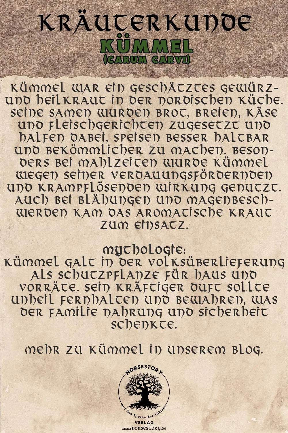 Kundgabe aus der Kräuterkunde