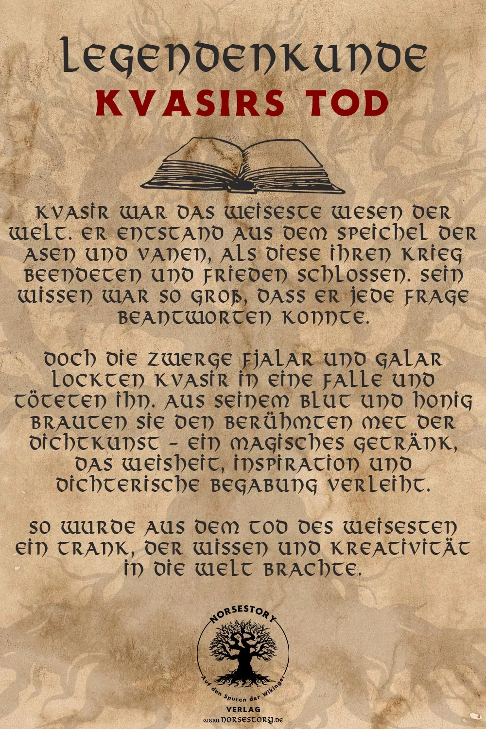 Kundgabe aus der Legendenkunde