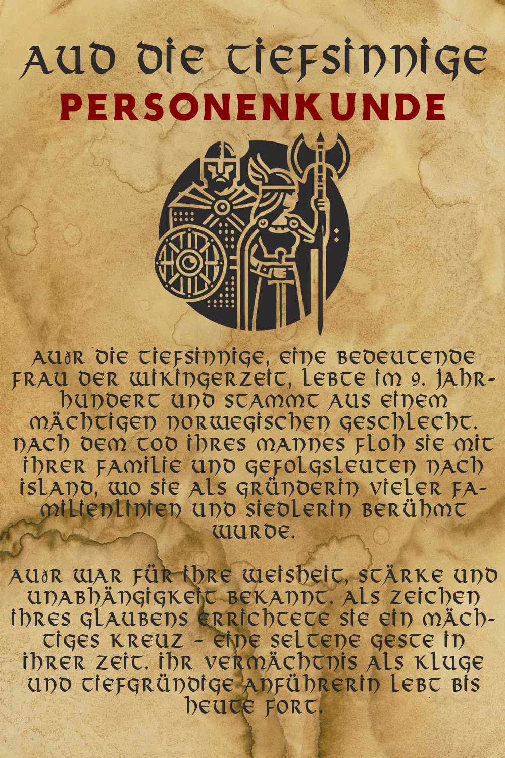 Kundgabe aus der Personenkunde